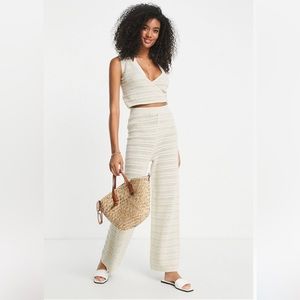 Pointelle Knit Pant